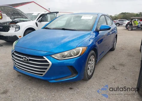 2017 Hyundai Elantra Se from USA, damaged, VIN KMHD74LF6HU077413